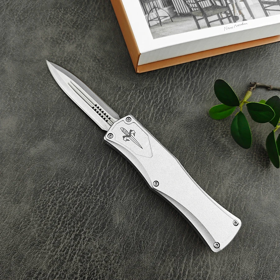 Micro / Tech Delicate Hera Tactical Survival Pocket Knife Zinc Alloy Handle Multipurpose Outdoor Folding EDC Utility Tools