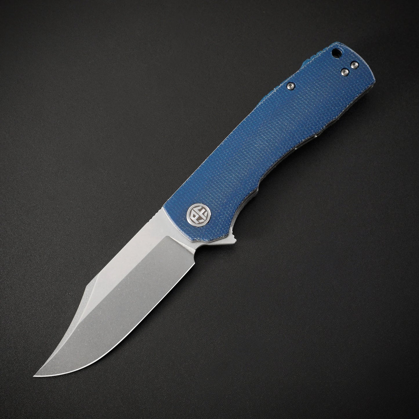 Petrified Fish PFP03 Jackknife Pocketknives High Pocket Folding Knife K110 Steel Blade Multi-tool Flax Handle Outdoor Camping