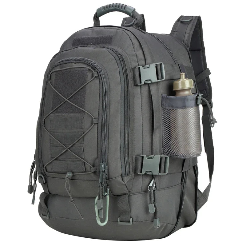 LQARMY 60L Male Travel Tactical backpack Hiking Camping backpack Expandable Army Backpacks Molle 3 Day Assault Pack Rucksacks