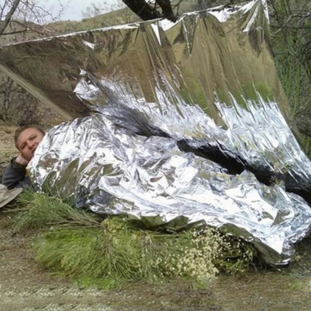 30-1PCS Emergency Rescue Blanket Outdoor Survive First Aid survival blanket Military Rescue Kit Rescue Foil Thermal Blanket 