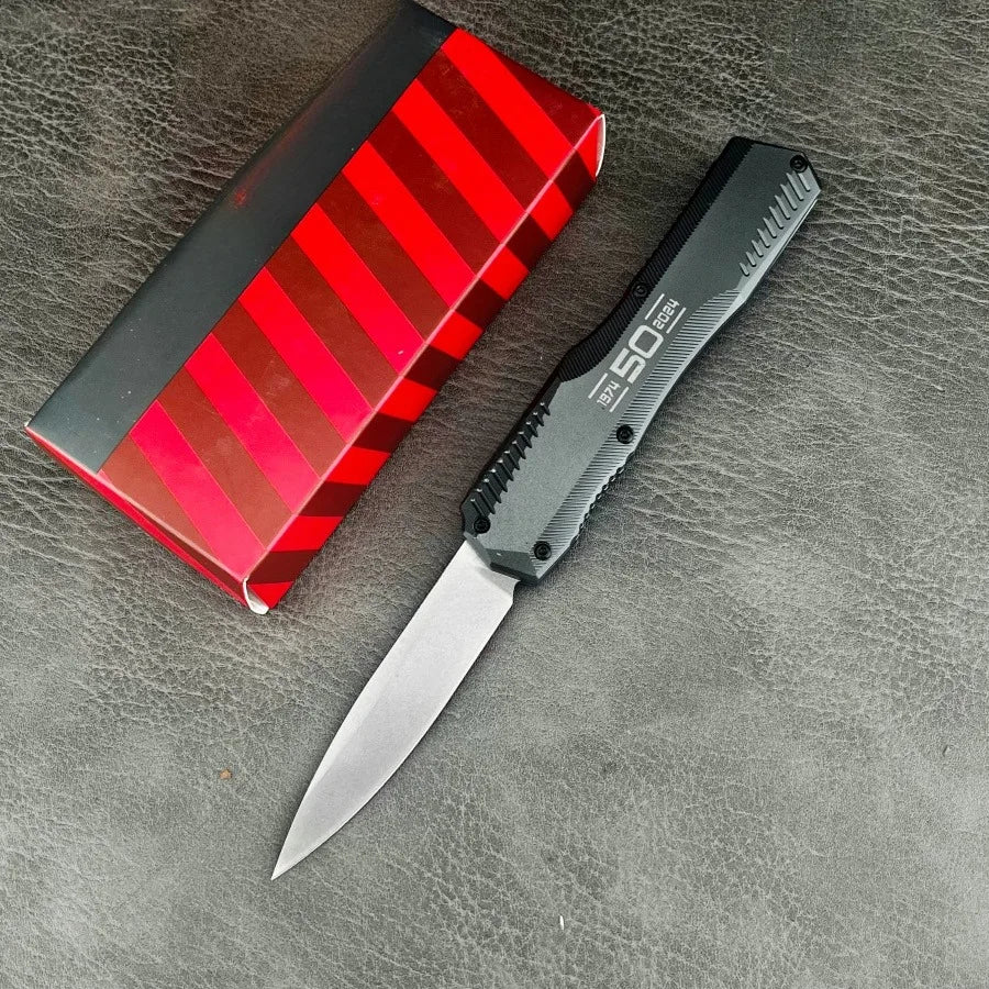 Matt Diskin Commemorative Livewire Tactical Knife D2 Steel Blade T6 Aluminum Handle Outdoor Camping EDC Survival Self-defense