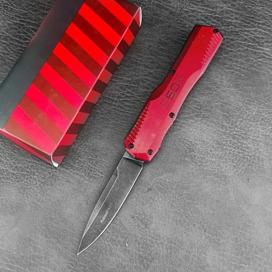 Matt Diskin Commemorative Livewire Tactical Knife D2 Steel Blade T6 Aluminum Handle Outdoor Camping EDC Survival Self-defense