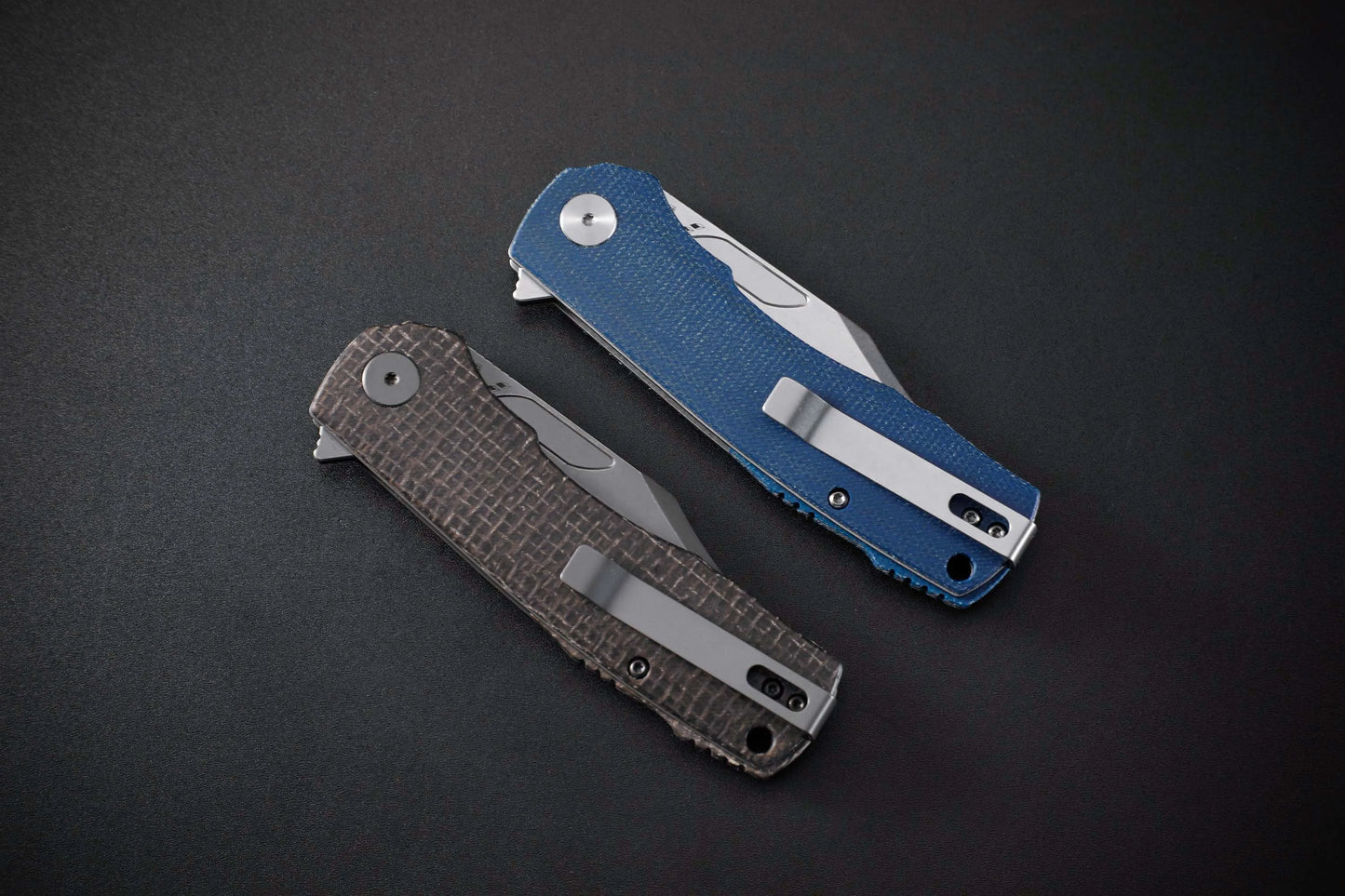 Petrified Fish PFP03 Jackknife Pocketknives High Pocket Folding Knife K110 Steel Blade Multi-tool Flax Handle Outdoor Camping
