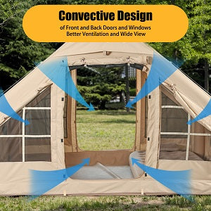 Inflatable Tents for Camping,Large Inflatable Camping Tent with Hand Pump,Inflatable Tent,Easy Setup Tents for Camping Portable
