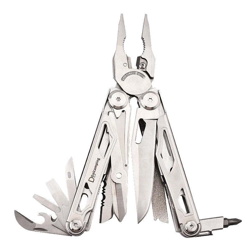 Daicamping DL30 Replaceable Parts Hand Multi Tools Multi-tool Cutter EDC Multitool Survival Gear Plier Swiss Army Folding Knives
