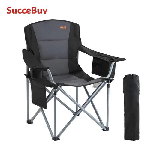 SucceBuy Outdoor Camping Chair 350lbs High Load Ultralight Folding Chair Portable Beach Hiking Picnic Travel Seat Fishing Tool