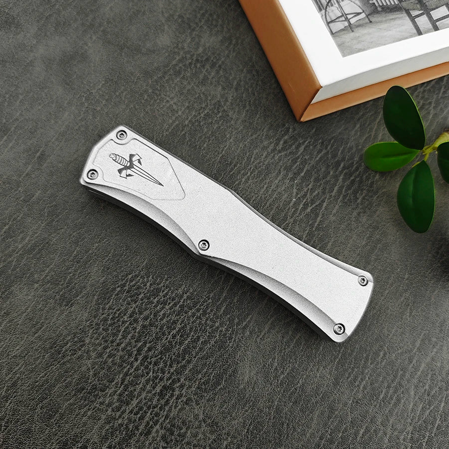 Micro / Tech Delicate Hera Tactical Survival Pocket Knife Zinc Alloy Handle Multipurpose Outdoor Folding EDC Utility Tools