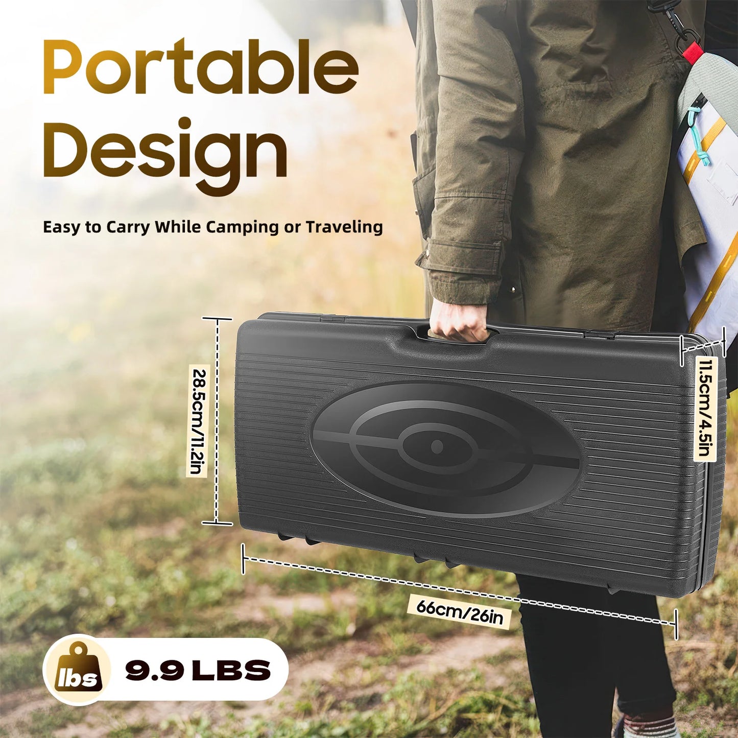 Double Head Barbecue Gas stove with Baking Tray  Home Application Home Outdoor