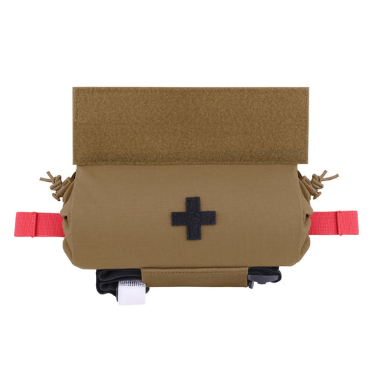 KRYDEX Tactical Roll Up Medic Pouch First Aid Trauma EMT IFAK Organizer Pouch Drop Dump Pouch for Vest Chest Rig Outdoor Gear
